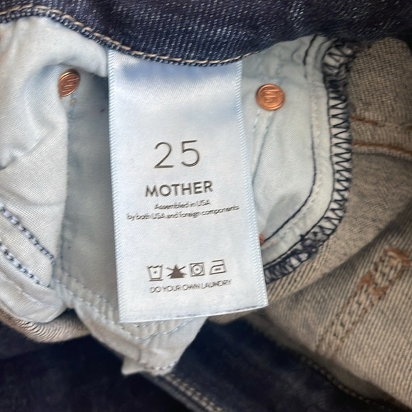 MOTHER The Looker Ankle Step Fray in Bombay Lost And Found - Picture 7 of 8